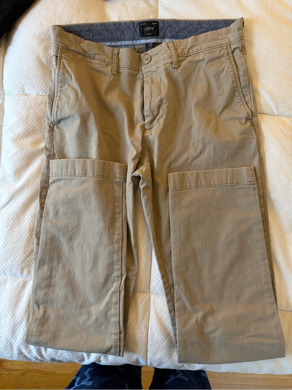 J. Crew Men’s Tan Chino Pants